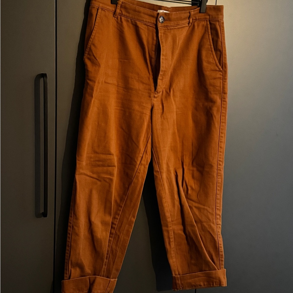 Madewell Women’s Burnt Orange Chinos
